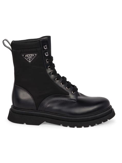 prada boots on men|Prada combat boots men.